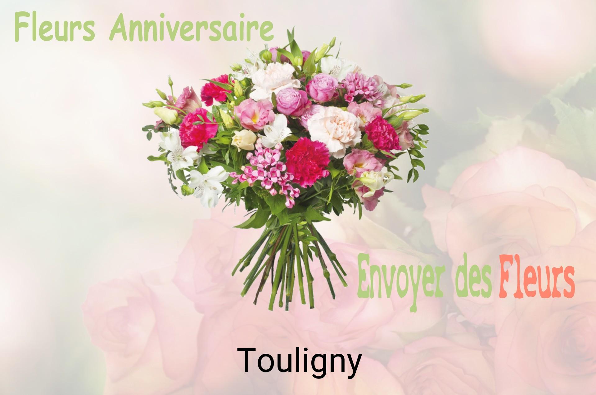 Bouquet de fleurs d’anniversaire livré à Touligny